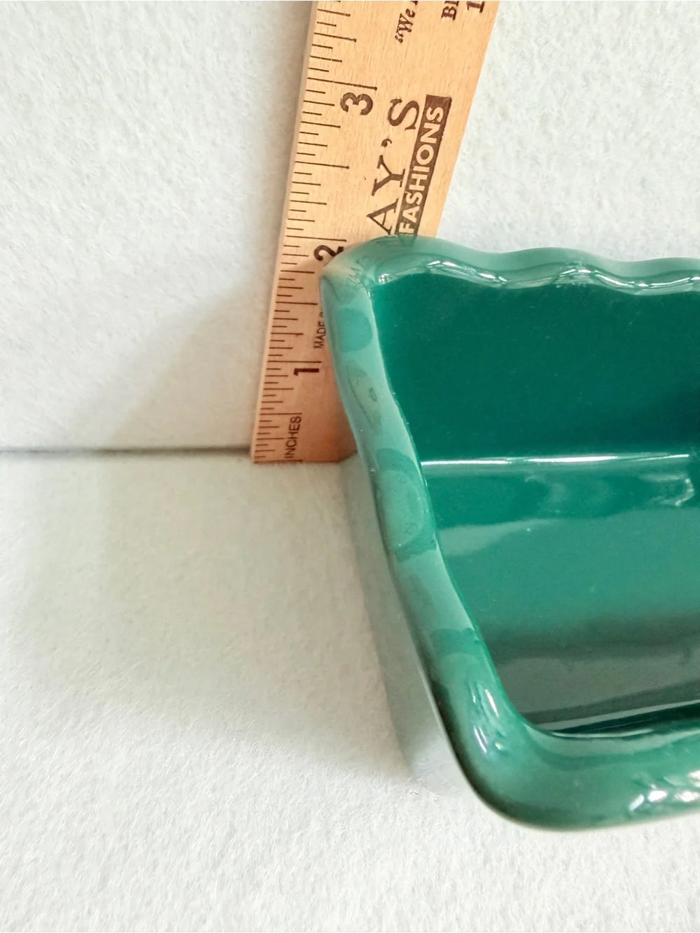 Nantucket mini loaf pan Fall Gnomes Donut You Love Pumpkin Spice Stoneware green